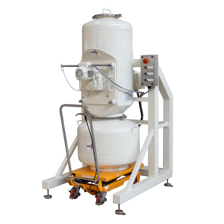 Kompaktmühle, weiß lackiert