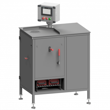 Desagglomerator für Bodenproben mit Zyklon