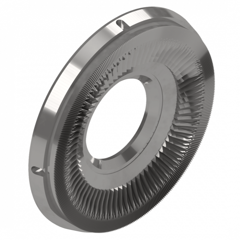 Mahlelement Stator Stiftscheibe einer industriellen Prallmühle