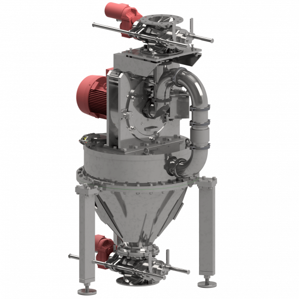 Mahlanlage zur Zuckervermahlung COMPEX 450 in 10 bar druckstoßfester Bauweise