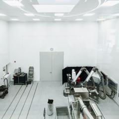 Versuchszelle des JEHMLICH Technikums für Zerkleinerungsversuche