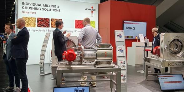 Messestand der Gebr. Jehmlich GmbH auf der Anuga Foodtec in 2024