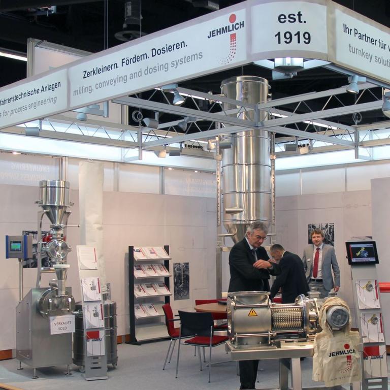 Jehmlich Messestand POWTECH 2014