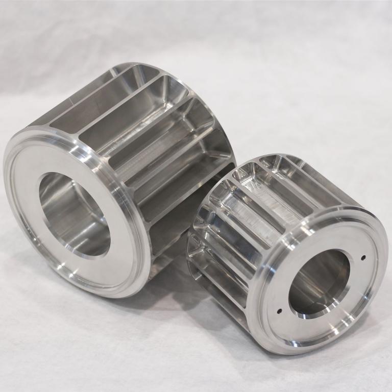 Dosierwalzen von Jehmlich Hygienic Design Zellenradschleusen