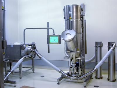 GMP Grinding Plant with pin mill REKORD 315 for Cell Cutures Media